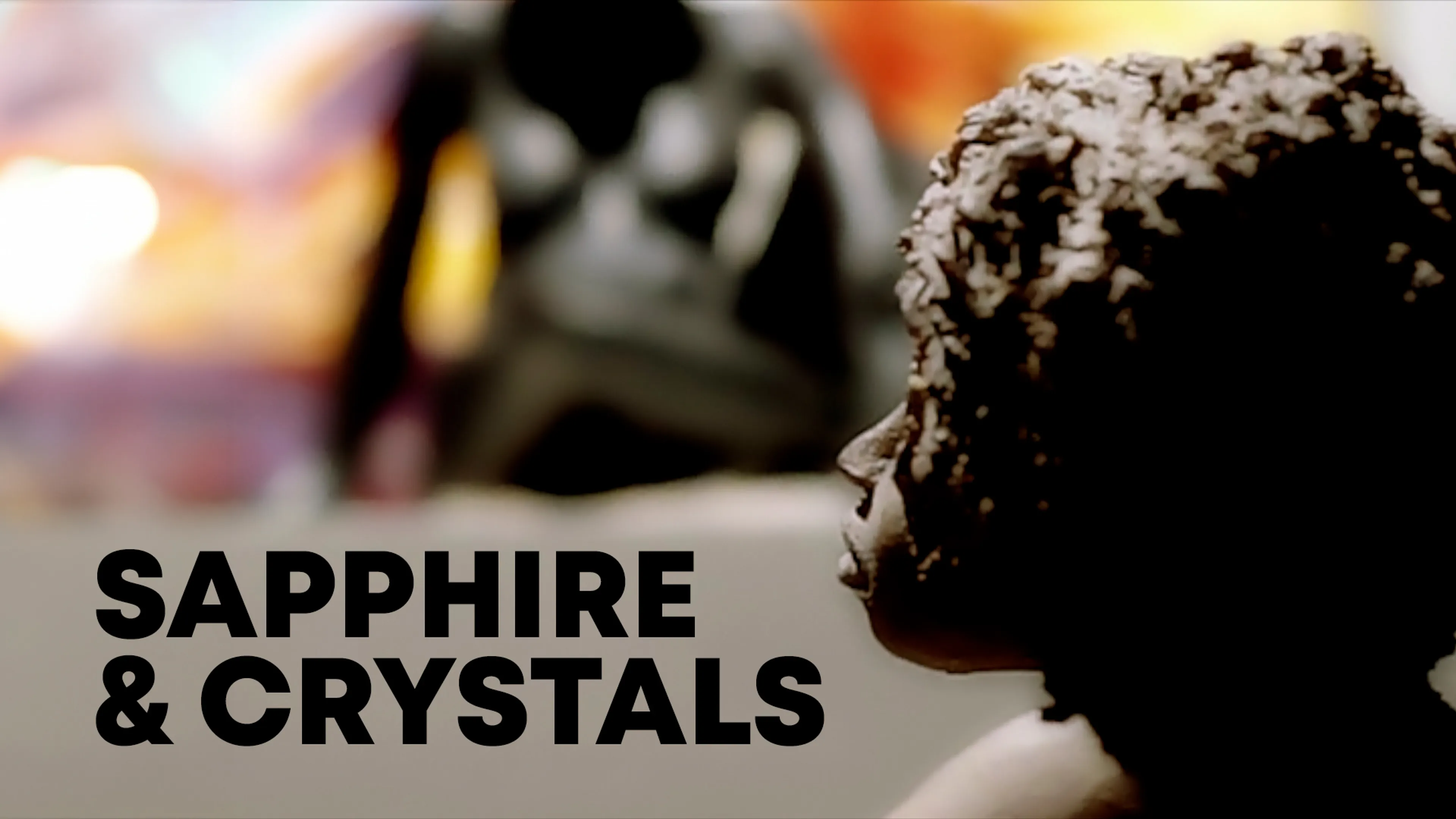 Sapphire & Crystals poster